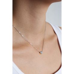 NASZYJNIK XXV. Szare naszyjniki damskie marki XXV, srebrne. Za 49,90 zł.