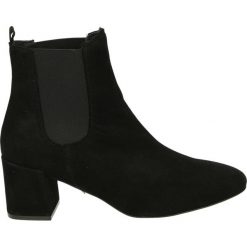 Botki - 5255107 NERO. Czarne botki damskie marki Venezia, ze skóry. Za 249,00 zł.