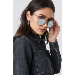 Le Specs Okulary przeciwsłoneczne Halfmoon Magic - Grey. Szare okulary przeciwsłoneczne damskie marki Le Specs, eleganckie. Za 222,95 zł.