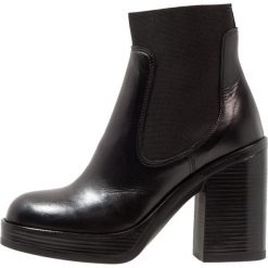Botki damskie lity: Fiore di Lucia Milano COLD Botki na obcasie nero