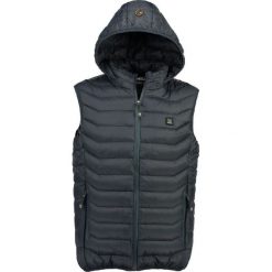 Geographical Norway kamizelka męska Warmup M ciemnoniebieska. Niebieskie płaszcze męskie Geographical Norway, m, bez wzorów, bez kaptura. Za 439,00 zł.