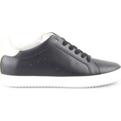 Geox Blomiee Tenisówki Czarny. Czarne trampki i tenisówki damskie Geox, bez wzorów, z materiału, bez zapięcia. Za 378,95 zł.