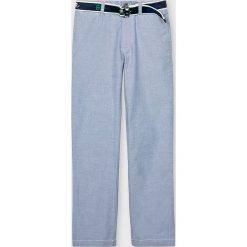 Polo Ralph Lauren - Spodnie dziecięce 134-158 cm. Niebieskie spodnie chłopięce Polo Ralph Lauren, w paski, z elastanu. W wyprzedaży za 269,90 zł.