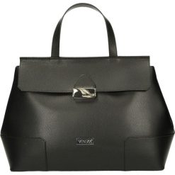 Torba - A-5367-M P NE. Szare torebki klasyczne damskie Venezia, ze skóry. Za 299,00 zł.