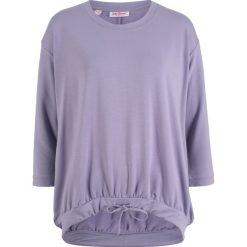 Bluza, rękawy 3/4 bonprix dymny fioletowy. Fioletowe bluzy damskie bonprix, bez wzorów, bez rękawów, bez kaptura. Za 37,99 zł.