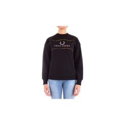 Bluzy Fred Perry G5116. Czarne bluzy damskie Fred Perry, bez wzorów, bez rękawów, bez kaptura. Za 660,22 zł.
