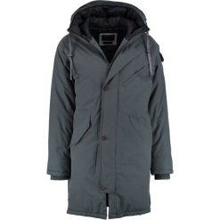Quiksilver KAYAPA Płaszcz zimowy urban grey. Szare płaszcze zimowe męskie Quiksilver, l, z bawełny. W wyprzedaży za 569,25 zł.