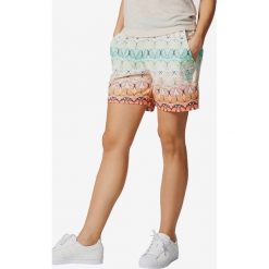 Adidas Originals Szorty Niebieski Wielokolorowy. Niebieskie szorty damskie adidas Originals, z nadrukiem, z poliesteru. Za 188,95 zł.