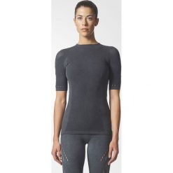 Topy sportowe damskie: Adidas Koszulka damska WRPKNT TEE SLIM szara r. M (CE7827)