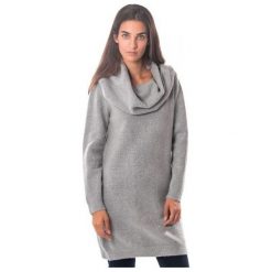 Heavy Tools Panie Sweter Hugi w17-293 Melange (Rozmiar M). Szare swetry damskie marki Heavy Tools, m, bez wzorów, z długim rękawem, długie, bez kaptura. W wyprzedaży za 131,00 zł.