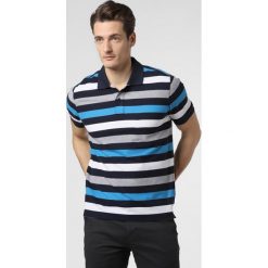 Nils Sundström - Męska koszulka polo, niebieski. Niebieskie koszulki męskie Nils Sundström, m, bez wzorów, bez rękawów. Za 159,95 zł.