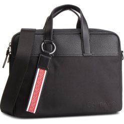 Torba na laptopa CALVIN KLEIN - Vault Laptop Bag K50K504284 001. Czarne torby męskie skórzane Calvin Klein, bez wzorów, ze skóry ekologicznej. Za 649,00 zł.