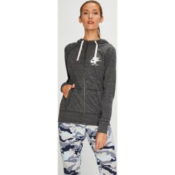 Nike Sportswear - Bluza. Brązowe bluzy damskie z kieszeniami marki Nike Sportswear, s, z bawełny, z kapturem. W wyprzedaży za 199,90 zł.