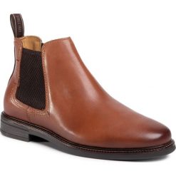 Sztyblety SALAMANDER - Sarato 31-56702-04 Dark Cognac. Pomarańczowe sztyblety męskie Salamander, ze skóry, bez zapięcia. Za 499,00 zł.