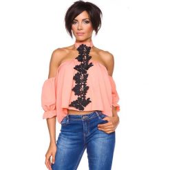 T-shirty damskie: Koszulka „Honolulu” w kolorze łososiowym