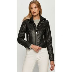 Vero Moda - Kurtka. Czarne kurtki damskie Vero Moda, s, bez wzorów, z bawełny, krótkie. Za 259,90 zł.