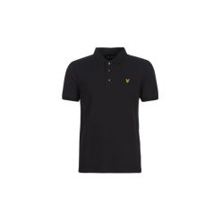 Koszulki polo z krótkim rękawem Lyle Scott FAFARLIPE. Czarne koszulki męskie marki Lyle & Scott, s, bez wzorów, z krótkim rękawem. Za 269,00 zł.