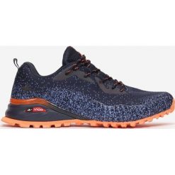 Granatowo-Pomarańczowe Buty Sportowe Aerishell. Niebieskie buty sportowe męskie Born2be, bez zapięcia. Za 159,99 zł.