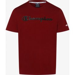 Champion - T-shirt męski, czerwony. Czerwone t-shirty męskie Champion, s, z nadrukiem, bez kołnierzyka. Za 99,95 zł.