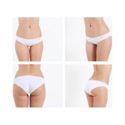 Bezszwowe Figi Pierre Cardin 3-pak Białe. Białe majtki damskie Pierre Cardin, s, ze skóry. Za 49,00 zł.