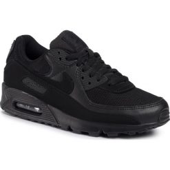 Buty NIKE - Air Max 90 CN8490 003 Black/Black/Black/White. Czarne buty sportowe męskie Nike, na co dzień, bez wzorów, ze skóry, klasyczne, bez zapięcia. Za 599,00 zł.
