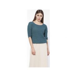 SWETER Z DEKOLTEM Z PRZODU LUB Z TYŁU, SWE118. Białe swetry damskie Lanti, na wiosnę, xl, bez wzorów, z bawełny, eleganckie, bez rękawów, bez kaptura. Za 180,00 zł.