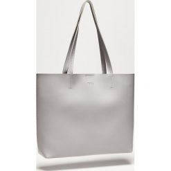Duża torba miejska shopper. Torby damskie na zakupy Moodo, bez wzorów, ze skóry ekologicznej, duże, bez dodatków. Za 59,99 zł.