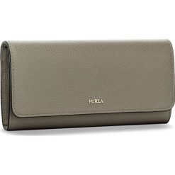 Duży Portfel Damski FURLA - Babylon 924587 P PU02 OAS Sabbia b. Szare portfele damskie marki Furla, ze skóry. Za 675,00 zł.