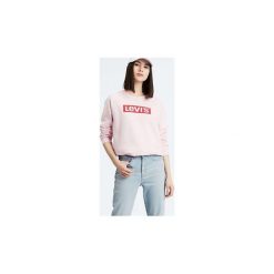 Bluzy Levis 29717 0067 GRAPHIC CREW. Różowe bluzy damskie Levi's®, bez wzorów, bez rękawów, bez kaptura. Za 223,74 zł.