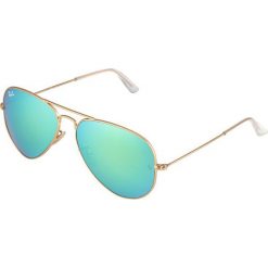 RayBan AVIATOR Okulary przeciwsłoneczne goldfarben/grün. Zielone okulary przeciwsłoneczne damskie aviatory Ray-Ban. Za 619,00 zł.