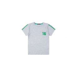 T-shirt chłopięcy. Szare t-shirty chłopięce z krótkim rękawem marki TXM. Za 4,99 zł.