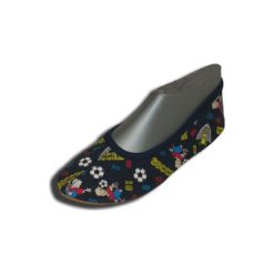 Buciki niemowlęce: BECK Boys Buty do gimnastyki Piłka nożna blue / wzór