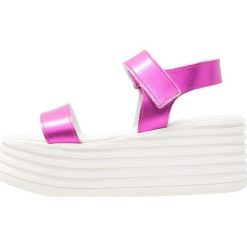 Rzymianki damskie: Topshop WOBBLE Sandały na platformie pink