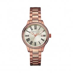 Zegarek "A17644M" w kolorze złotym. Żółte, analogowe zegarki damskie Hugo Boss, Festina & Joop!, ze stali. W wyprzedaży za 649,95 zł.