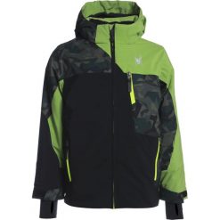 Kurtki chłopięce: Spyder AMBUSH Kurtka narciarska black/mini guard camo/fresh