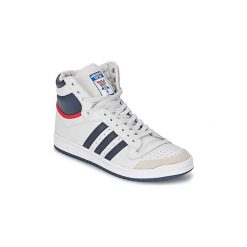 Buty adidas TOP TEN HI. Białe trampki męskie Adidas, bez wzorów, bez zapięcia. Za 379,00 zł.