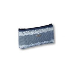 TOP CHOICE Kosmetyczka damska HONEYCOMB (94460) 1szt. Niebieskie topy damskie marki TOP CHOICE, bez wzorów. Za 11,22 zł.