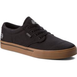 Tenisówki ETNIES - Jameson 2 Eco 4101000323 Black/Gum/Silver 967. Czarne półbuty męskie marki Etnies, na co dzień, bez wzorów, z gumy, bez zapięcia. Za 299,00 zł.