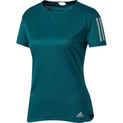 Topy sportowe damskie: Adidas Koszulka damska Response Tee zielona r. L (BQ7962)