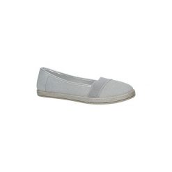 Espadryle damskie: Espadryle Casu Srebrne tenisówki espadryle Y6-19