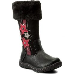 Kozaki dziewczęce: Kozaki NELLI BLU – CS16013-6 Czarny