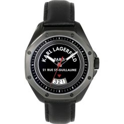 Karl Lagerfeld - Zegarek 5552758. Czarne zegarki męskie KARL LAGERFELD, ze stali. W wyprzedaży za 539,90 zł.