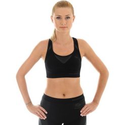 Brubeck Biustonosz Crop top Fitness czarny r.XL (CR10070). Czarne topy sportowe damskie marki Brubeck. Za 86,64 zł.