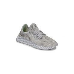 Buty adidas DEERUPT RUNNER. Szare trampki i tenisówki damskie Adidas, bez wzorów, bez zapięcia. Za 300,30 zł.