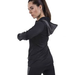 Joma sport Bluza damska Flash Running czarna r. M (900483.100). Czarne bluzy sportowe damskie marki Joma sport, m. Za 209,07 zł.