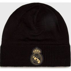 Adidas Performance - Czapka. Czarne czapki męskie adidas Performance, na zimę, bez wzorów, z poliesteru. W wyprzedaży za 69,90 zł.