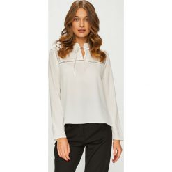 Answear - Koszula. Czarne bluzki damskie marki ANSWEAR, s, z elastanu, casualowe, z długim rękawem. W wyprzedaży za 79,90 zł.