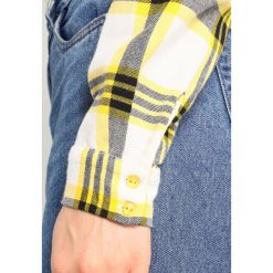 Koszule wiązane damskie: Noisy May NMERIK FRONT Koszula lemon chrome/black/white