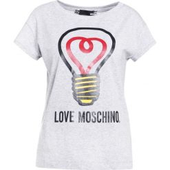 Odzież damska: Love Moschino Tshirt z nadrukiem grey