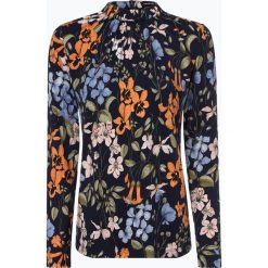 Taifun - Damska koszulka z długim rękawem, niebieski. Niebieskie t-shirty damskie marki Taifun, ze stójką. Za 229,95 zł.